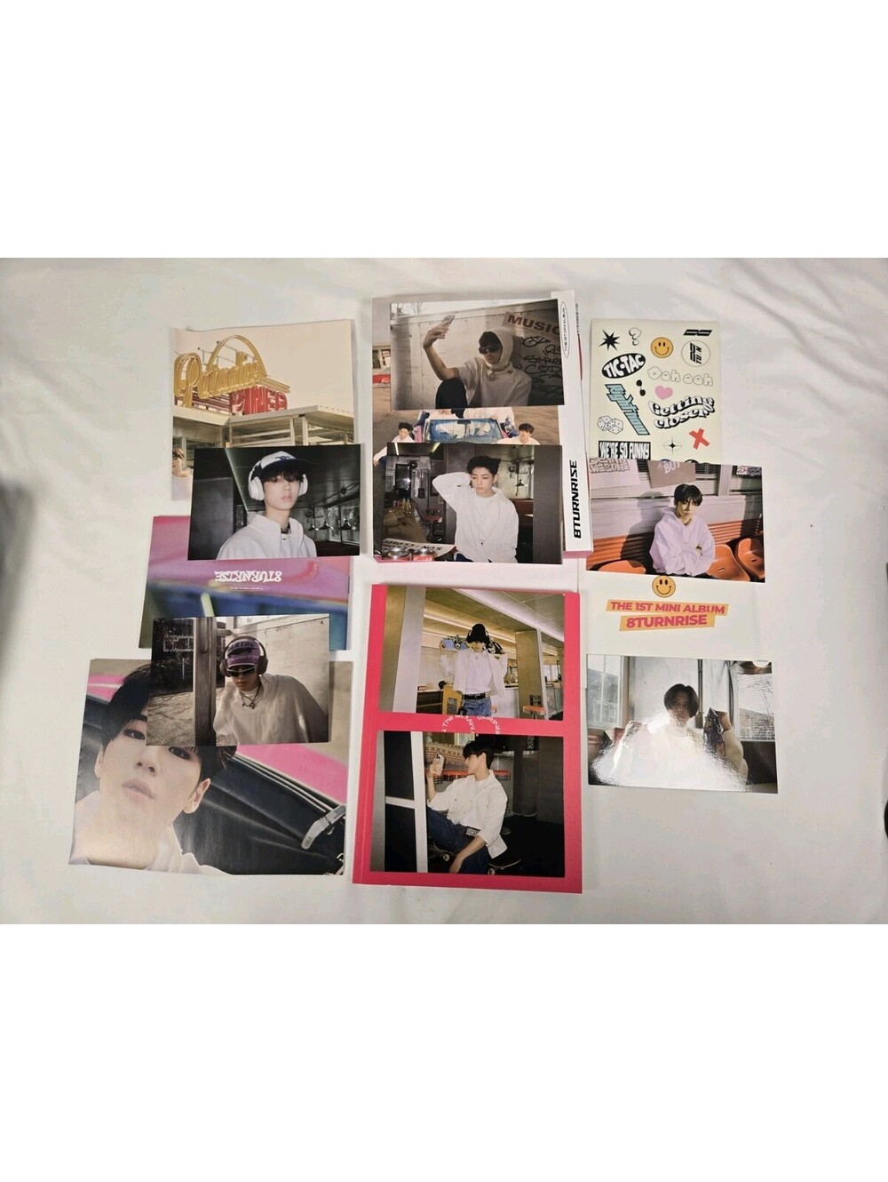 SIGNED 8TURN [8TURNRISE] 1st Mini Album TURN /INCLUSIONS IN PHOTO INCLUDED NO PC